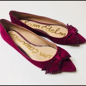 NEW! Sam Edelman Raisa Bow Studded Flats 9.5